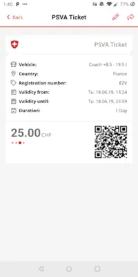 Via - Road charges android App screenshot 1